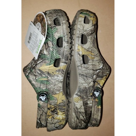 Crocs Baya Realtree Camouflage Clog Men\'s Sz 7 = Women\'s Sz 9 New w/tags main image 4